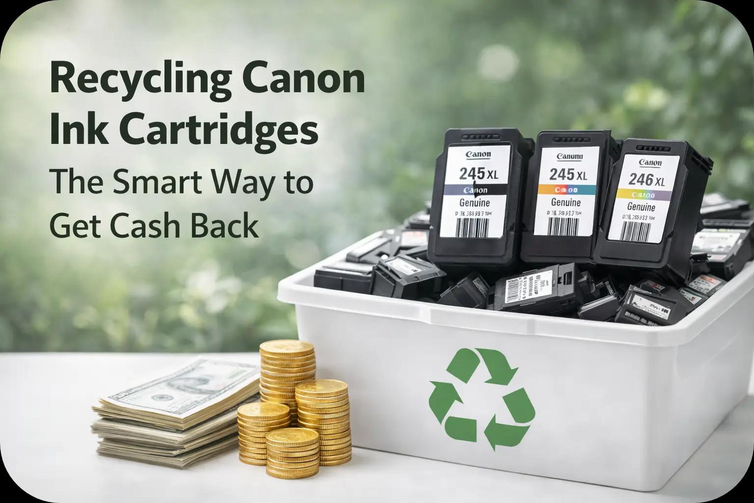 Recycling Canon Ink Cartridges The Smart Way to Get Cash Back