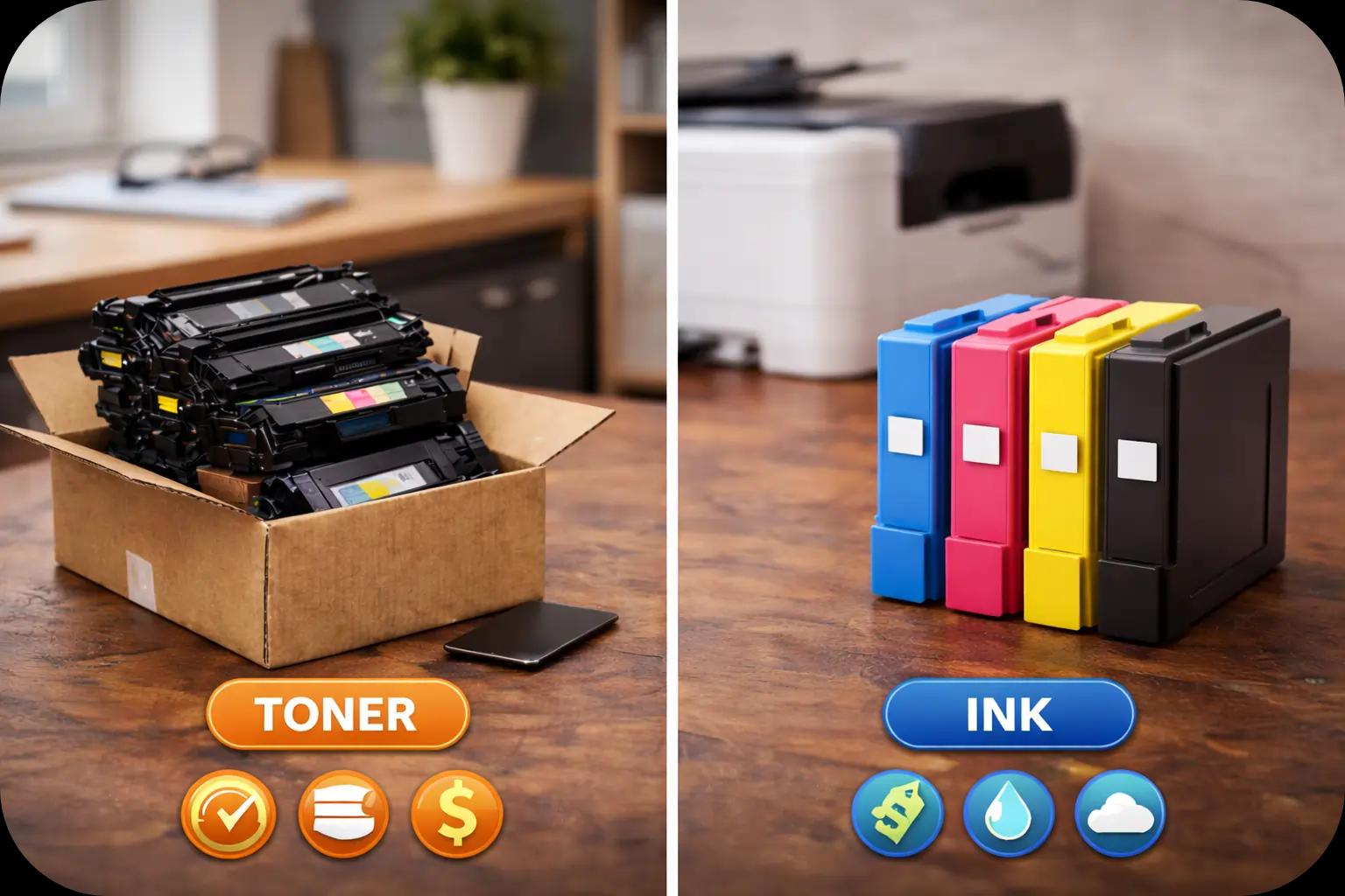 Toner Cartridge vs Ink: A Practical Guide to Choosing the Right Printer Supply