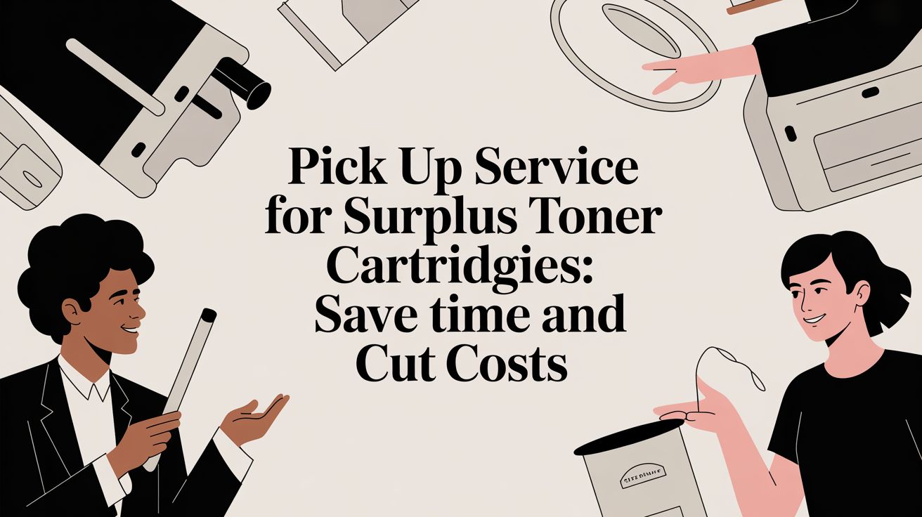 Pick up Service for Surplus Toner Cartridges: Save Time and Cut Costs