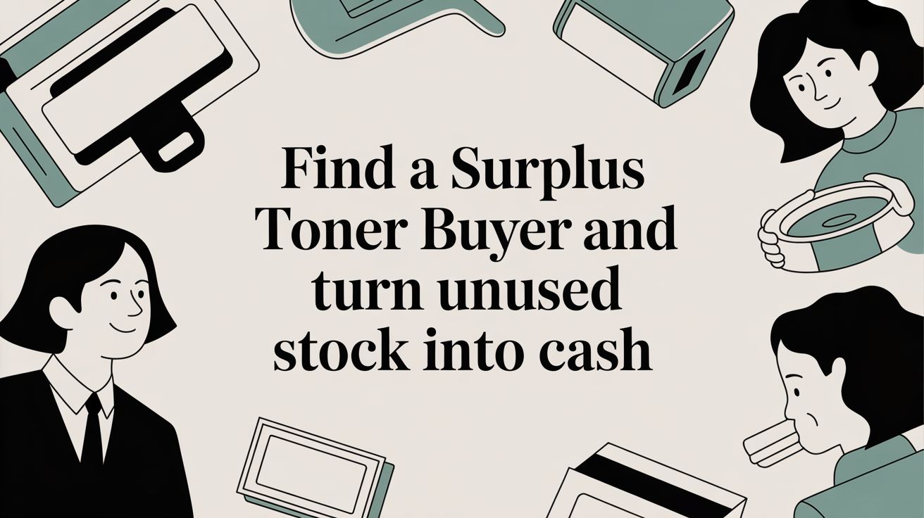 Find a Surplus Toner Buyer and Turn Unused Stock into Cash