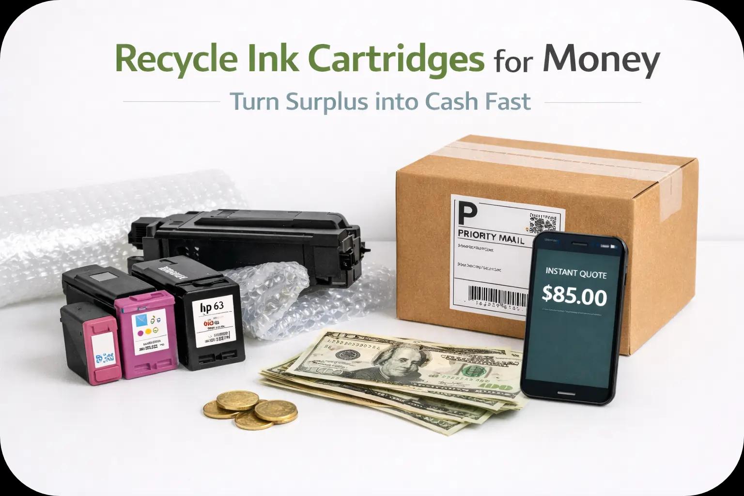 Recycle Ink Cartridge for Money | Turn Surplus into Cash Fast