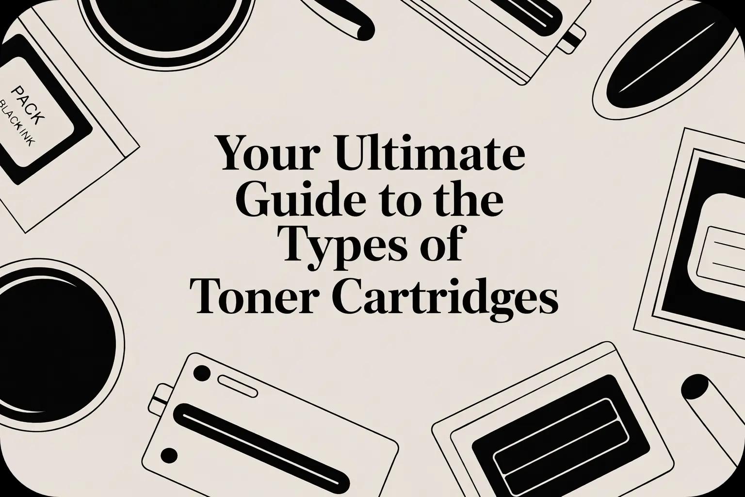 Your Ultimate Guide to the Types of Toner Cartridges