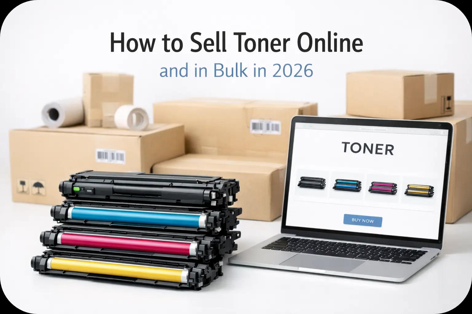 How to Sell Toner Online and in Bulk in 2026