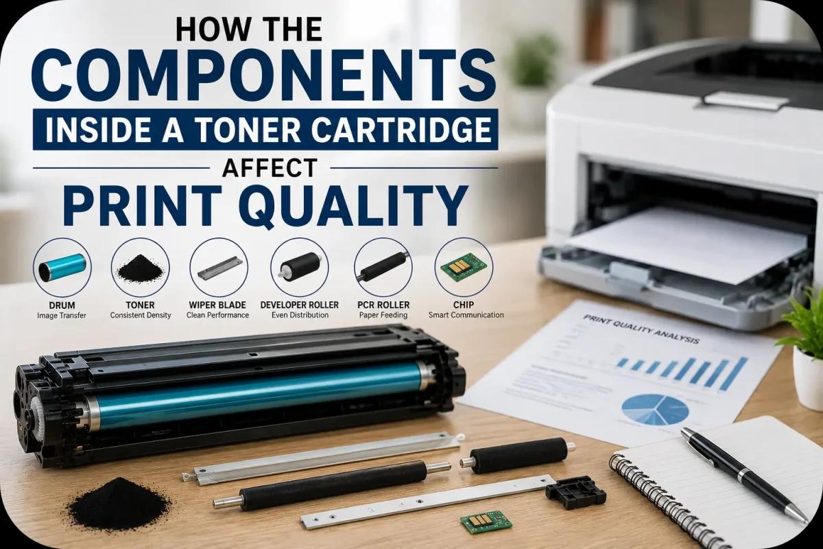 How the Components Inside a Toner Cartridge Affect Print Quality