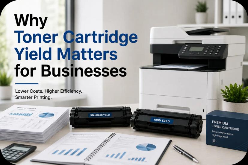 Why Toner Cartridge Yield Matters for Businesses?
