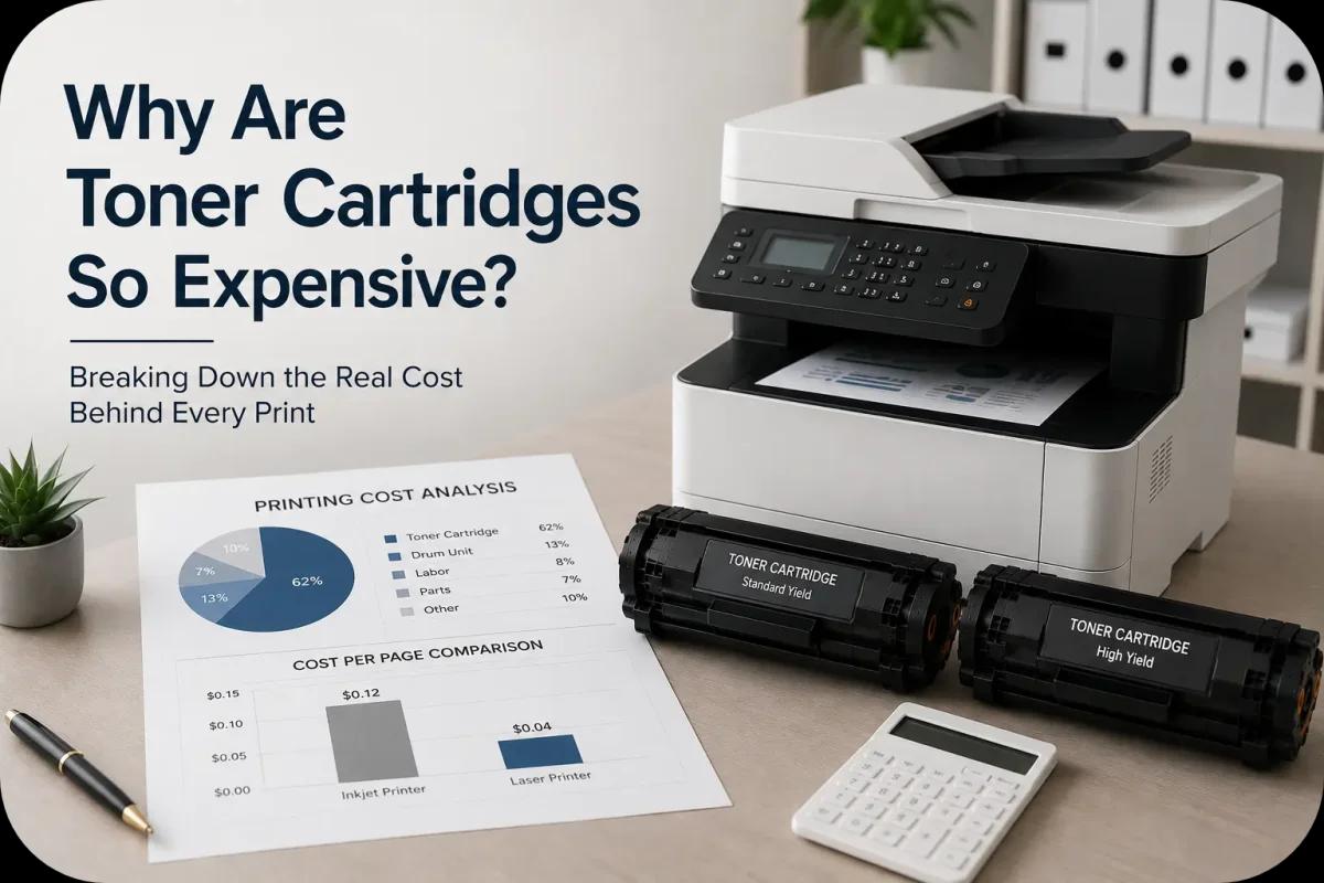 Why are toners cartridge so expensive?