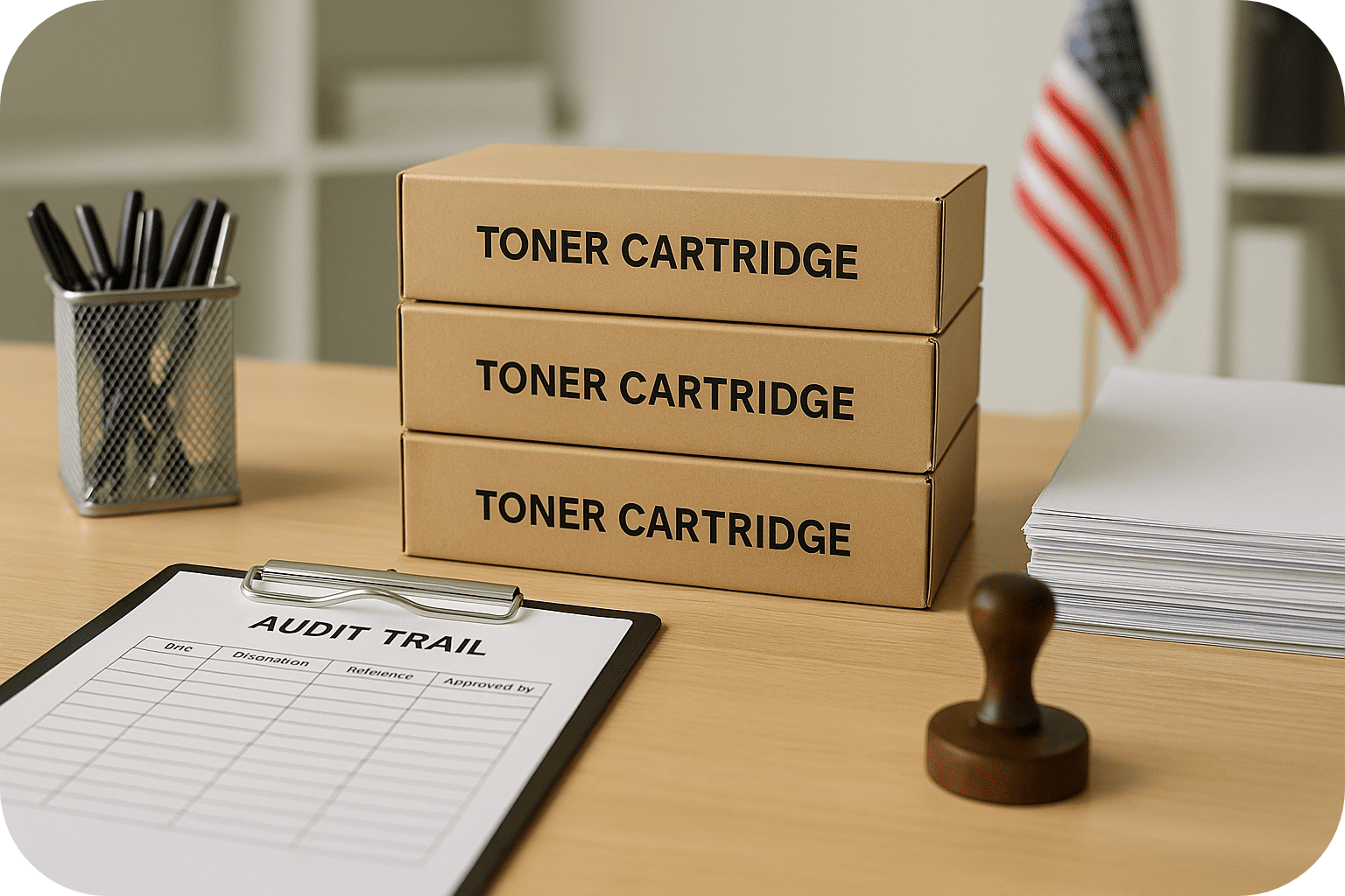 Declutter With a Paper Trail: How Government Agencies Can Sell Unused Toner Cartridges