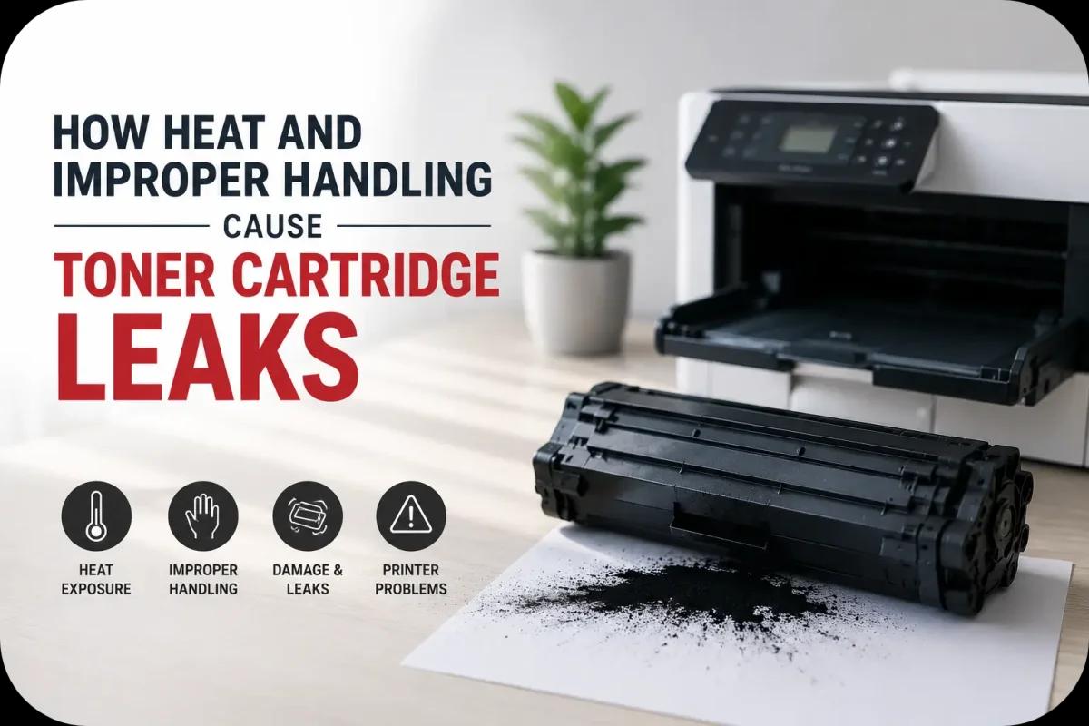 How Heat and Improper Handling Cause Toner Cartridge Leaks
