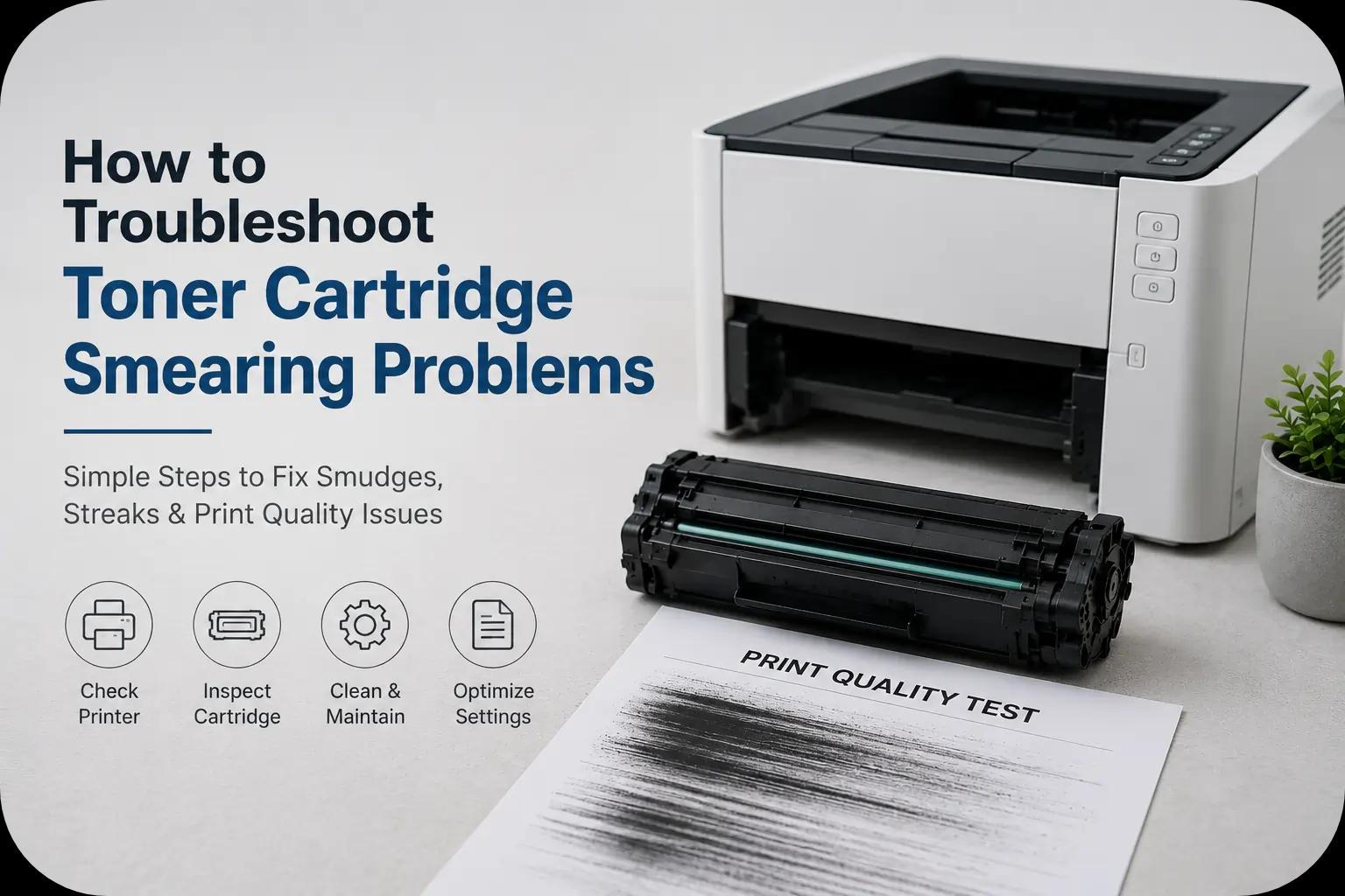 How to Troubleshoot Toner Cartridge Smearing Problems?