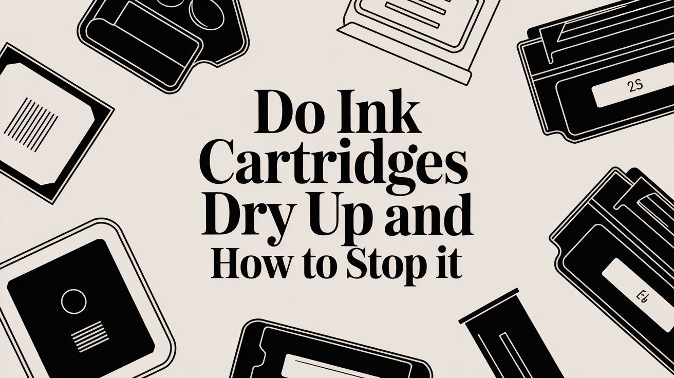 Do Ink Cartridges Dry Up and How to Stop It