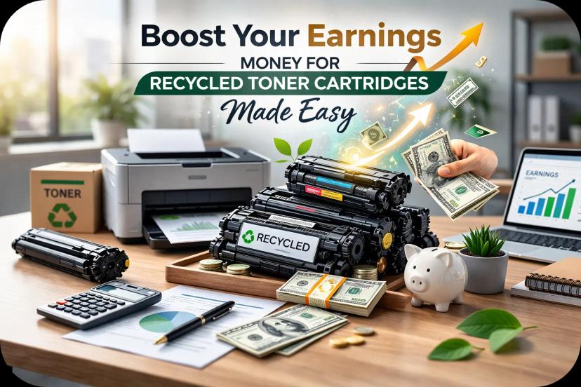 Boost Your Earnings: Money for Recycled Toner Cartridges Made Easy