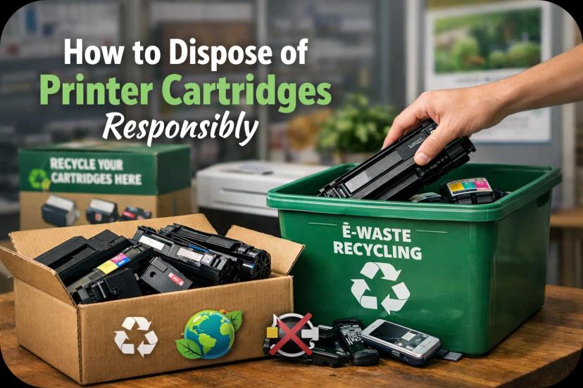 How Do You Dispose of Printer Cartridges Responsibly