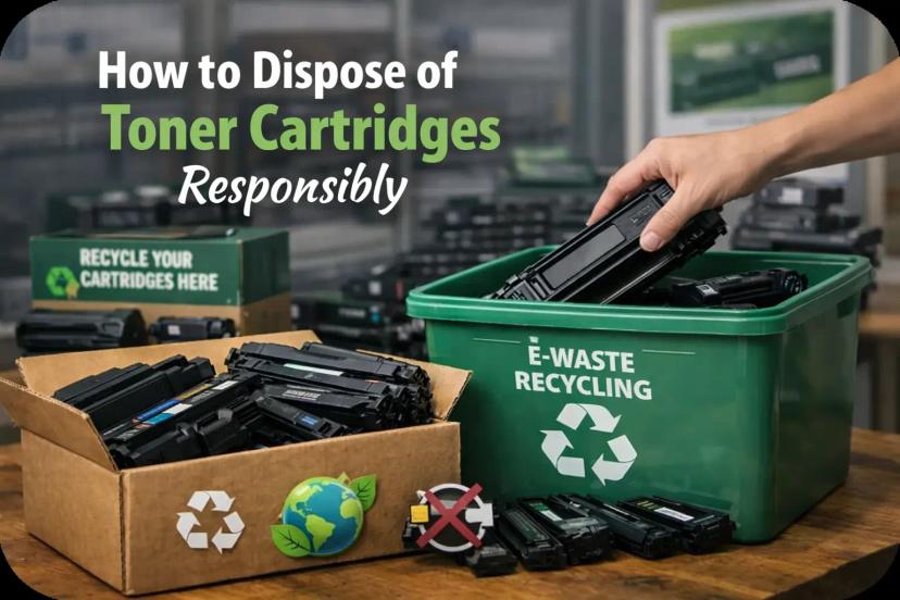 How Do You Dispose of Toner Cartridges Responsibly?
