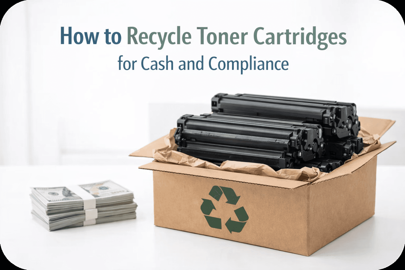 How to Recycle Toner Cartridges for Cash and Compliance?