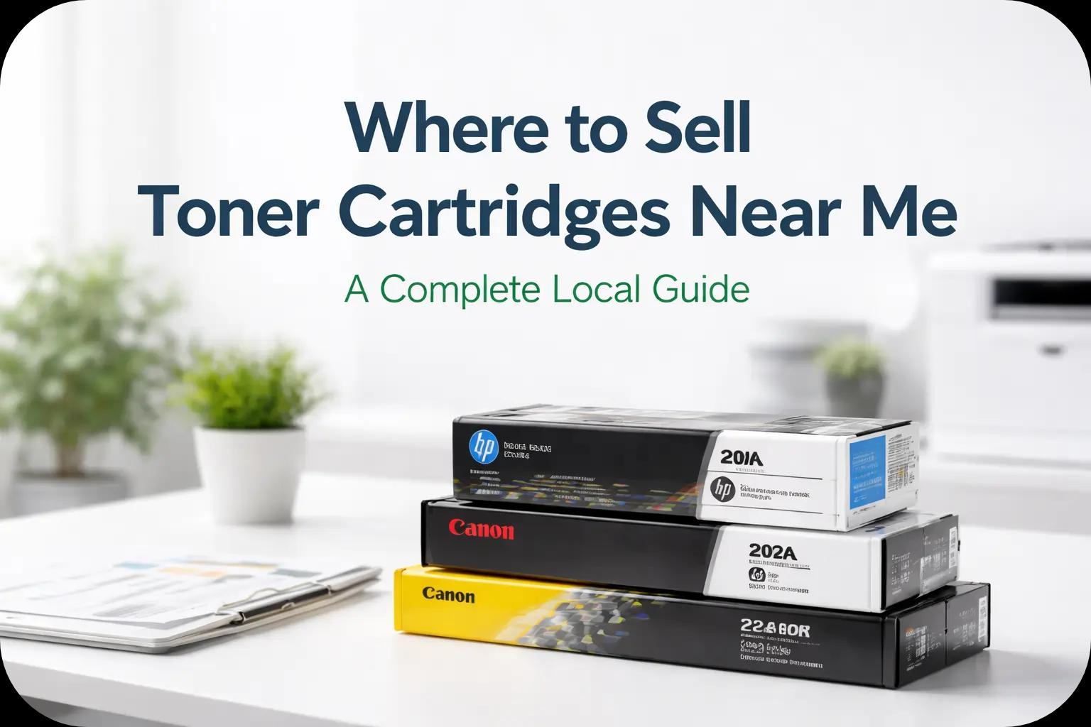 Where to Sell Toner Cartridges Near Me | A Complete Local Guide