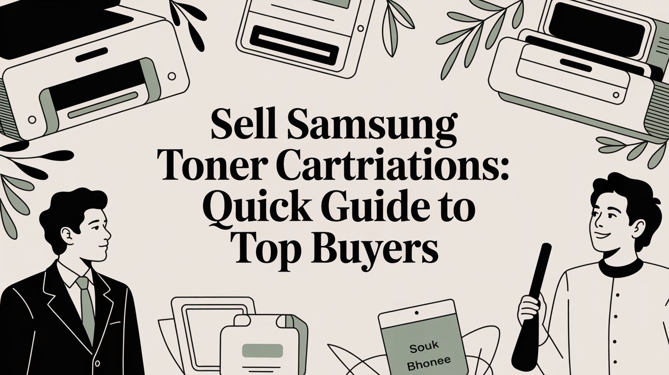 Sell Samsung Toner Cartridges: Quick Guide to Top Buyers