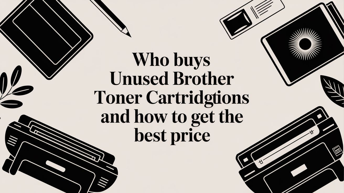 Who Buys Unused Brother Toner Cartridges And How To Get The Best Price