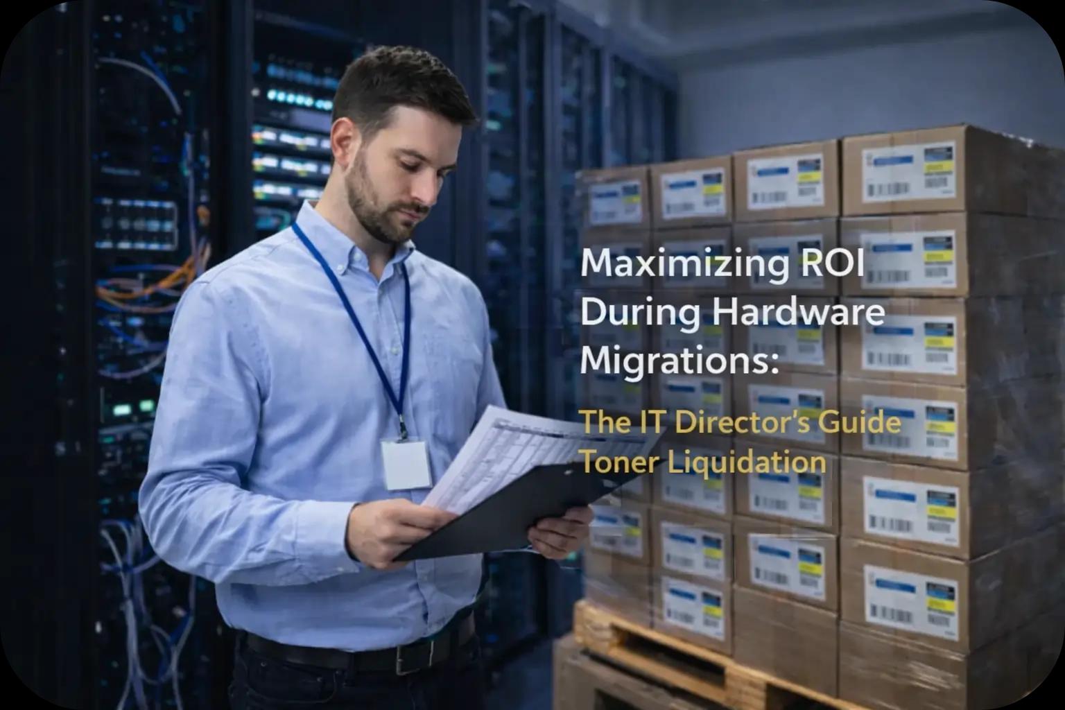 Maximizing ROI During Hardware Migrations: The IT Director’s Guide to Toner Liquidation