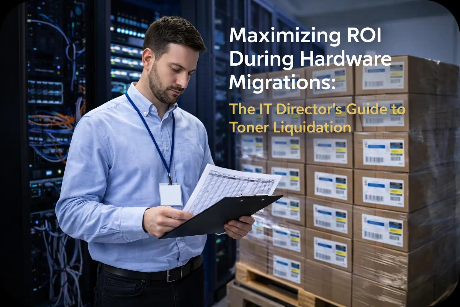 Maximizing ROI During Hardware Migrations: The IT Director’s Guide to Toner Liquidation