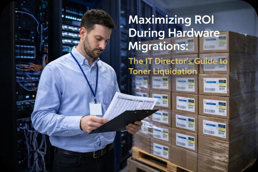 Maximizing ROI During Hardware Migrations: The IT Director’s Guide to Toner Liquidation