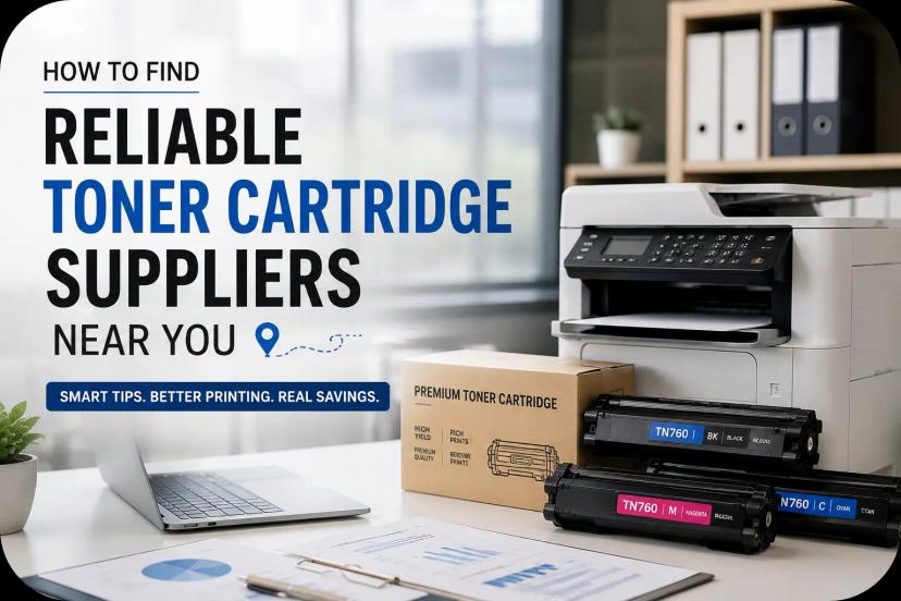 How to Find Reliable Toner Cartridge Suppliers Near You?