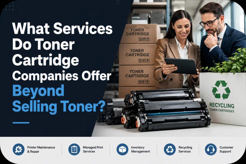 What Services Do Toner Cartridge Companies Offer Beyond Selling Toner?