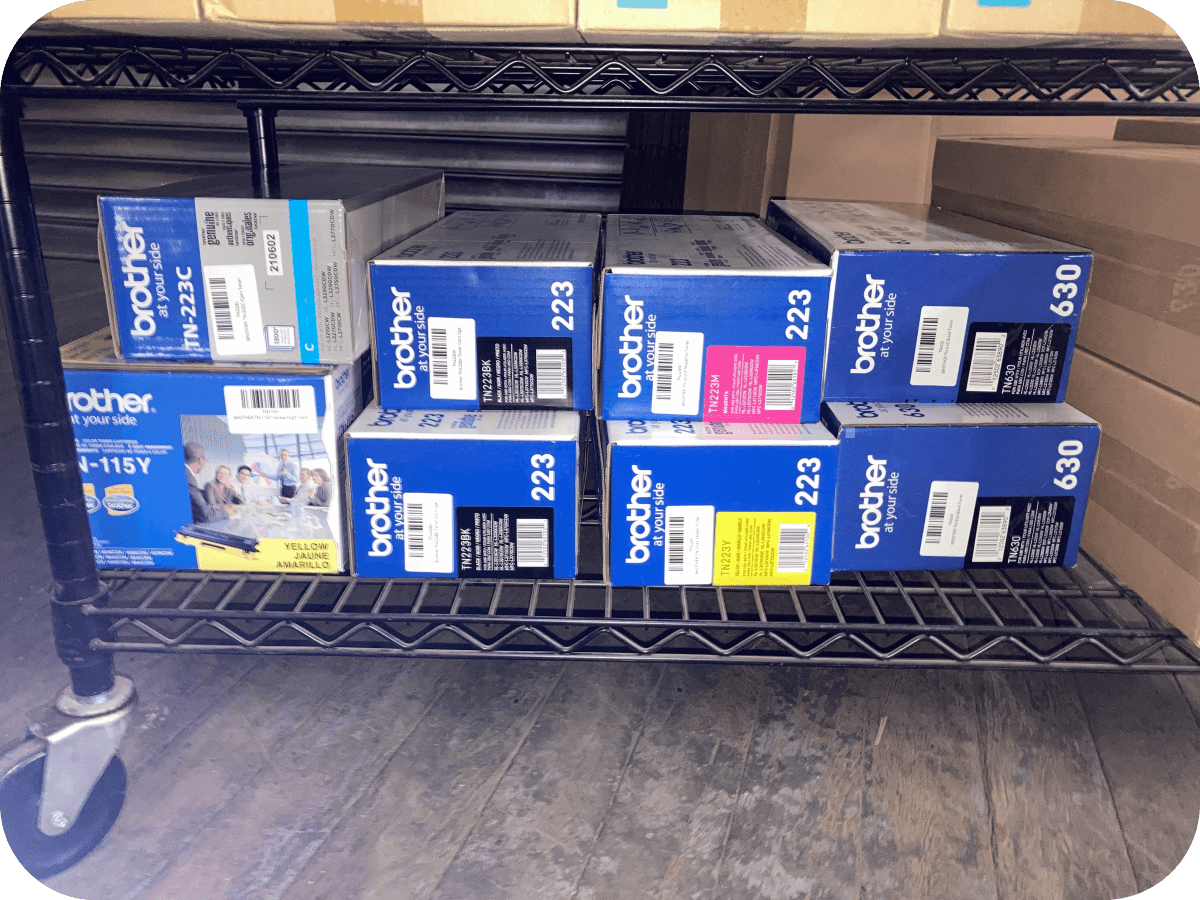 Printer upgrade creating excess toner cartridges